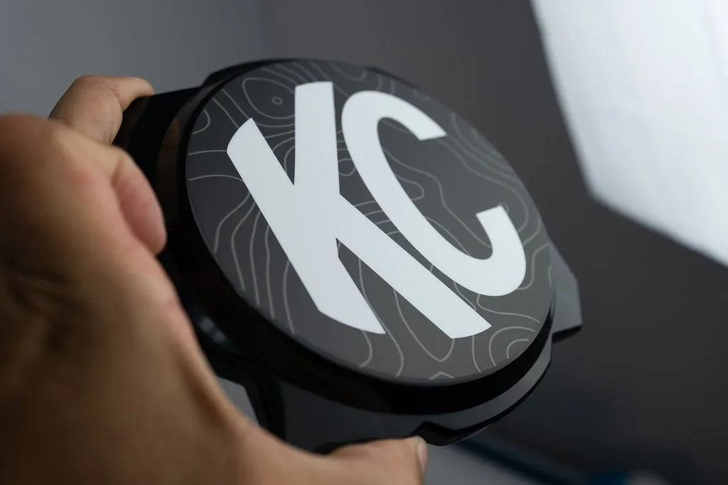 KC HiLITES Pro6 / Titan Gravity Light Cover Topo Overlays (Pair) - Universal StickerFab