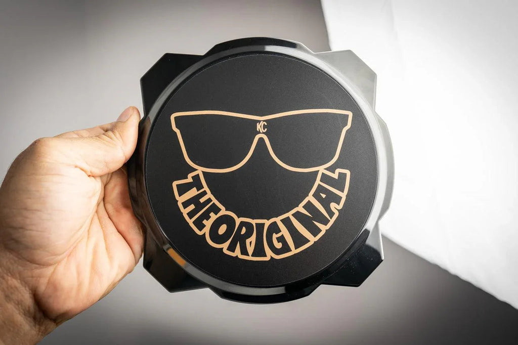 KC HiLITES Era 4 ROUND Series Light Cover Overlays - Universal StickerFab
