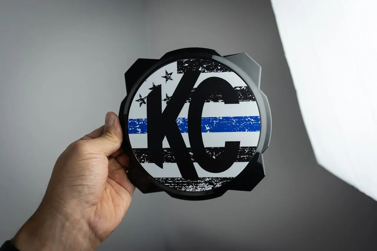 KC HiLITES Pro6 / Titan Gravity Freedom Series Light Cover Overlays - Universal StickerFab