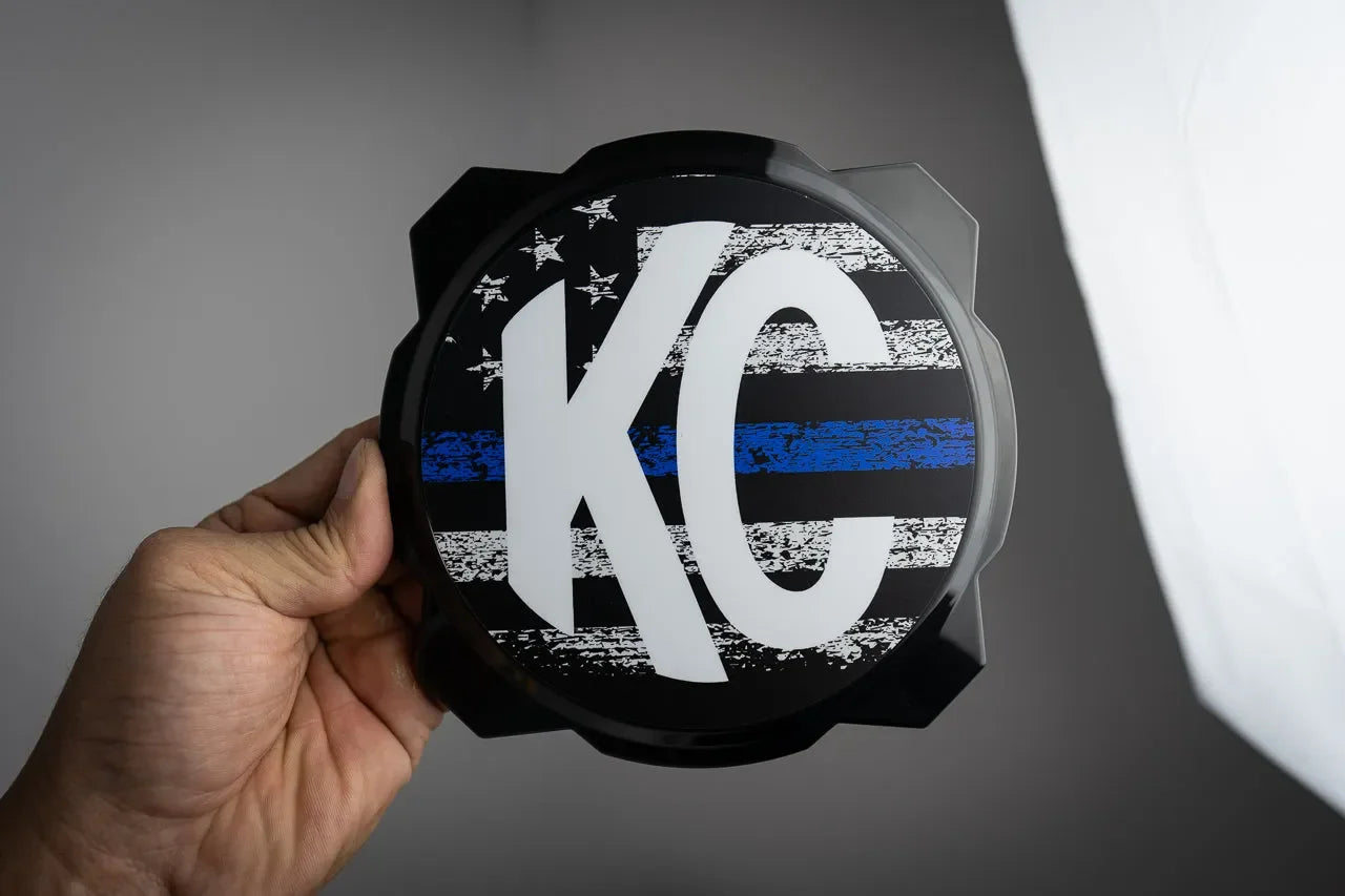 KC HiLITES Pro6 / Titan Gravity Freedom Series Light Cover Overlays - Universal StickerFab