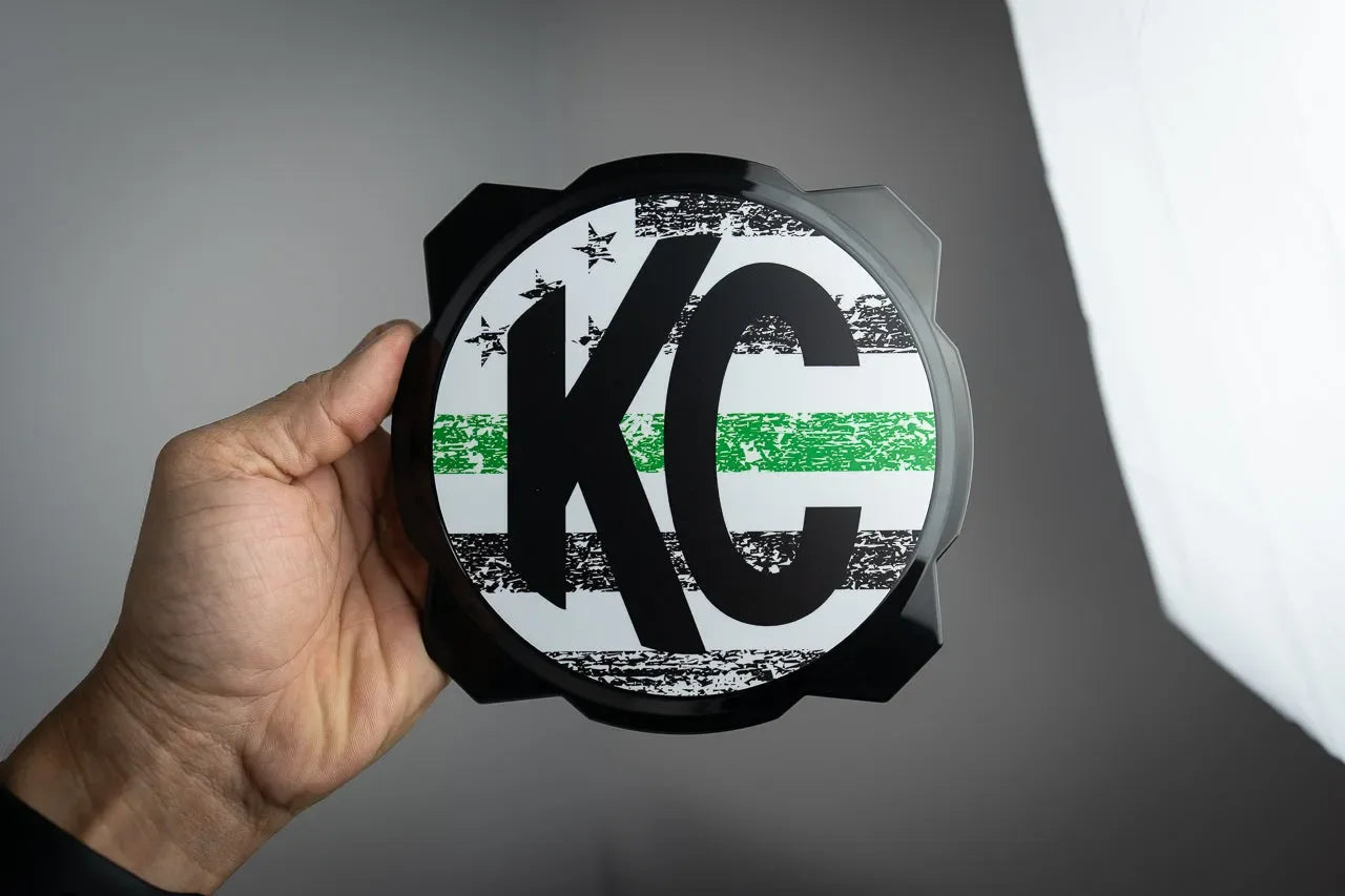 KC HiLITES Pro6 / Titan Gravity Freedom Series Light Cover Overlays - Universal StickerFab