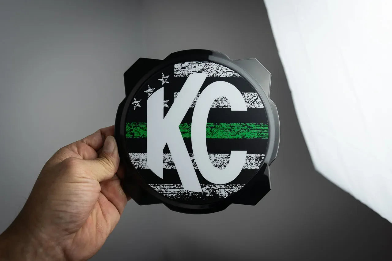 KC HiLITES Pro6 / Titan Gravity Freedom Series Light Cover Overlays - Universal StickerFab