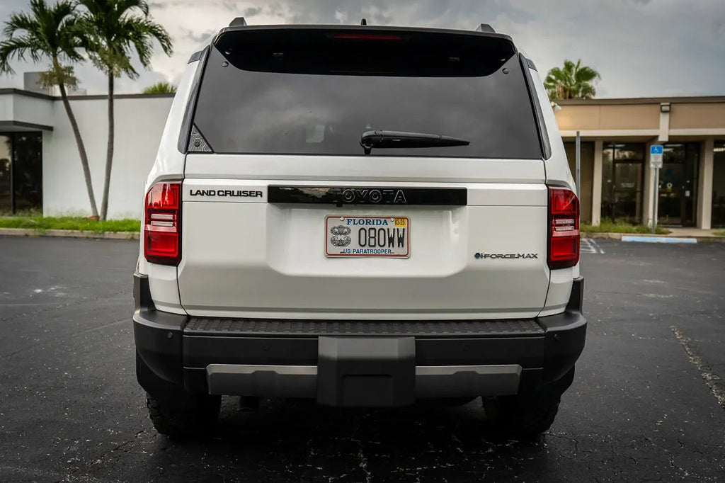 Topo Rear Glass Button Trim Overlay - 2024+ Land Cruiser / GX 550 StickerFab