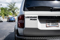 Black "PRADO" Acrylic Emblem - 2024+ Land Cruiser StickerFab