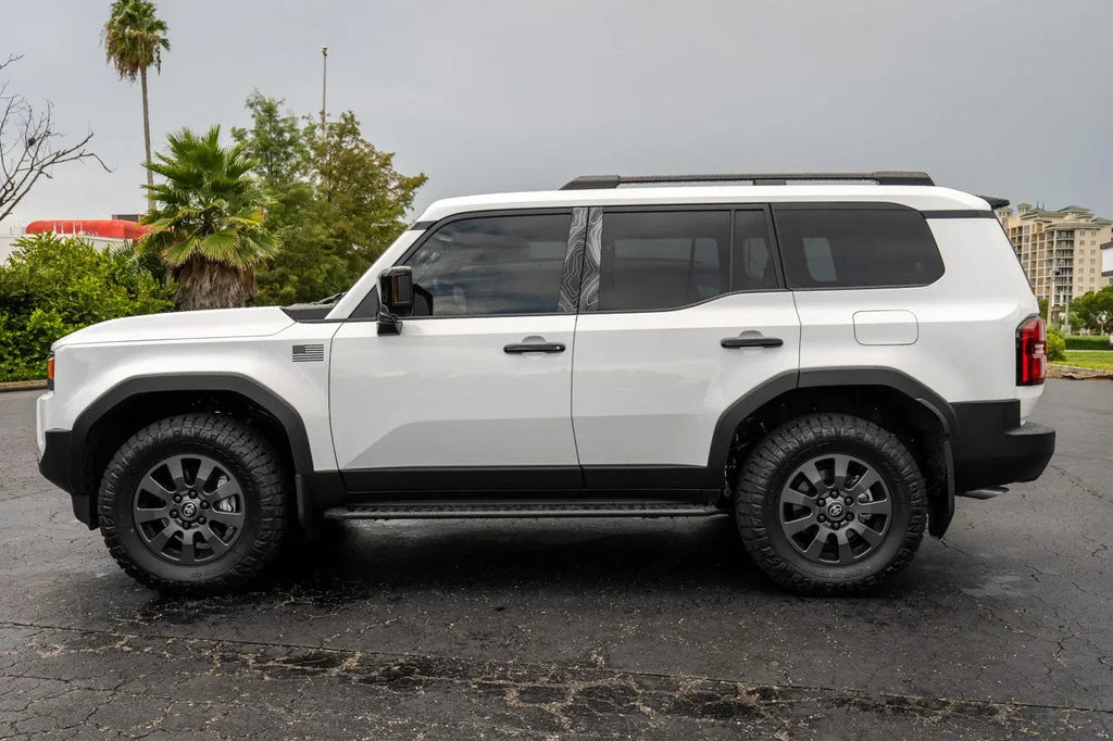 Topographic B Pillar Overlays - 2024+ Land Cruiser / GX 550 StickerFab