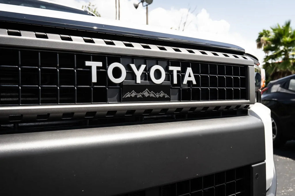 Acrylic Front Grille Emblem - 2024+ Land Cruiser StickerFab