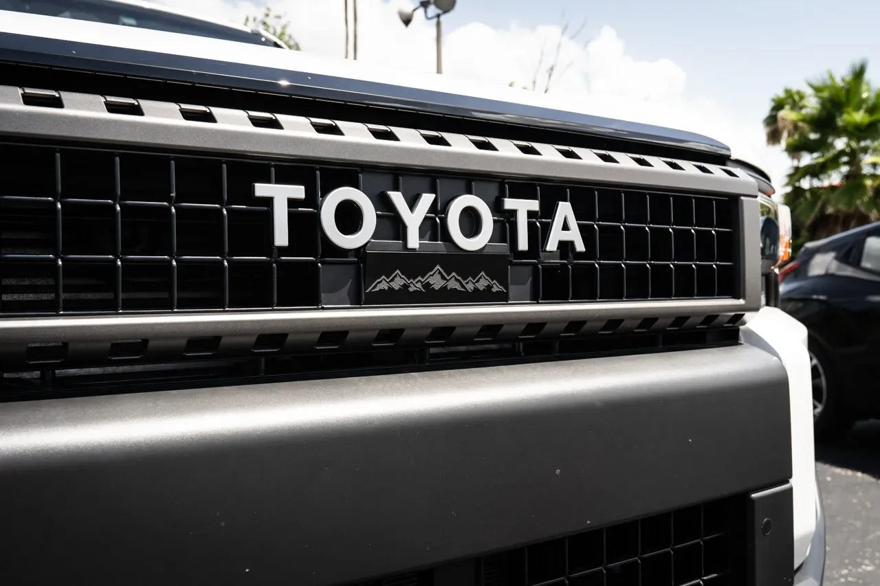Acrylic Front Grille Emblem - 2024+ Land Cruiser StickerFab