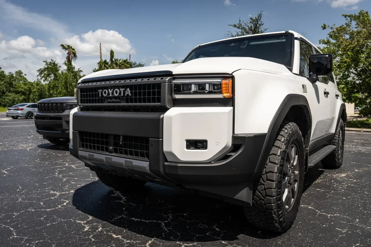 Acrylic Front Grille Emblem - 2024+ Land Cruiser StickerFab