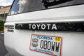 "TOYOTA" Rear Tailgate Emblem Overlays - 2024+ Land Cruiser StickerFab