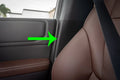 3D Carbon Seatbelt Panel Protection - 2024+ Land Cruiser / GX 550 StickerFab