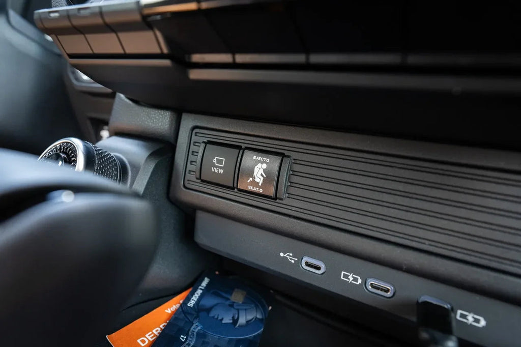 Ejecto Seato Blank Button Overlay - 2024+ Land Cruiser / Tacoma / 2025+ 4Runner StickerFab
