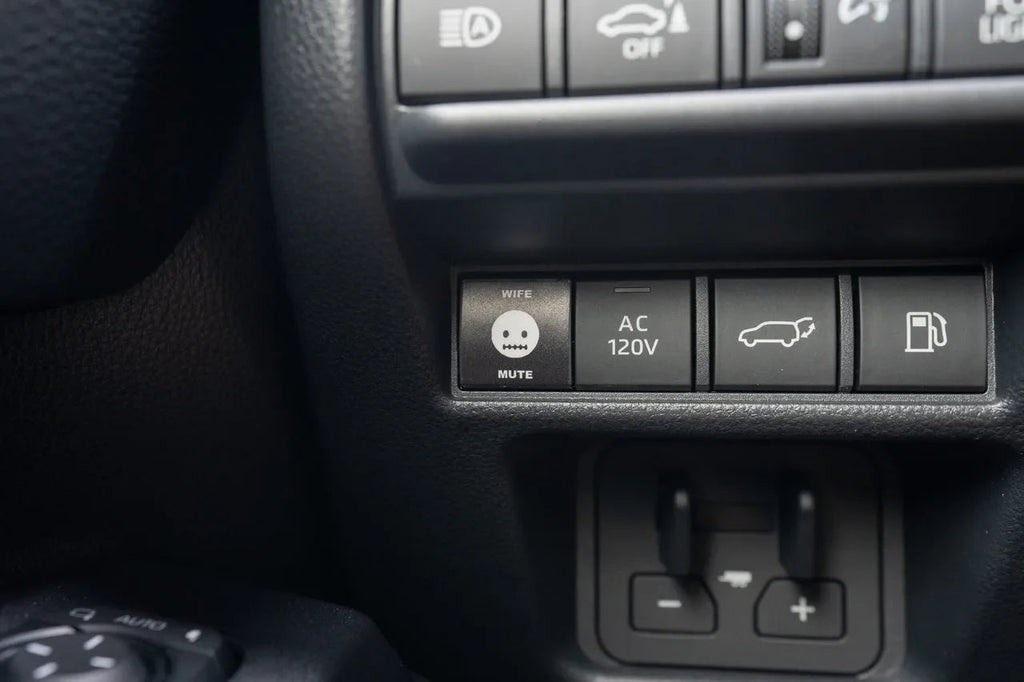 Ejecto Seato Blank Button Overlay - 2024+ Land Cruiser / Tacoma / 2025+ 4Runner StickerFab