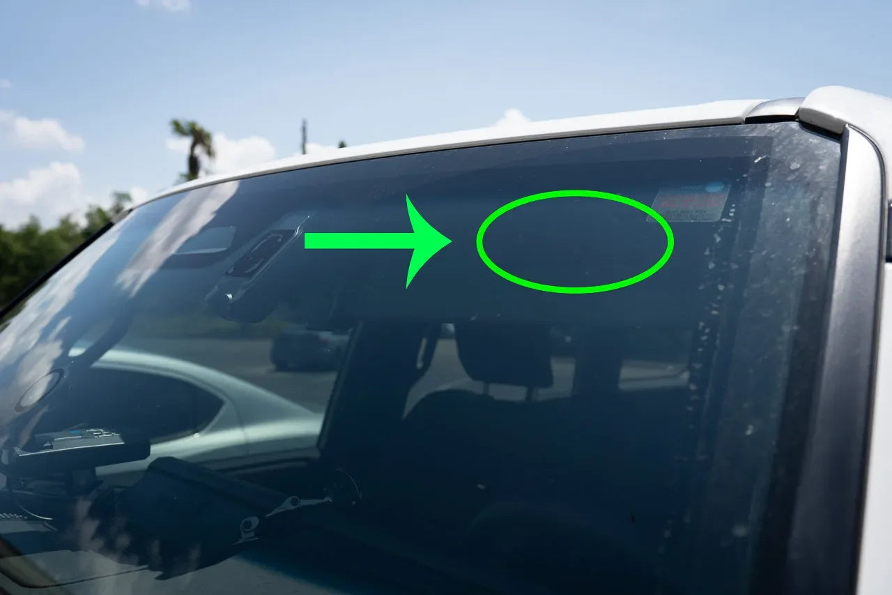 Sun Visor Warning Overlays - 2024+ Land Cruiser / GX 550 StickerFab