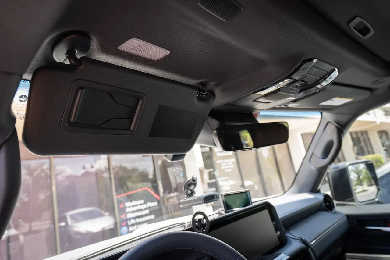 Sun Visor Warning Overlays - 2024+ Land Cruiser / GX 550 StickerFab