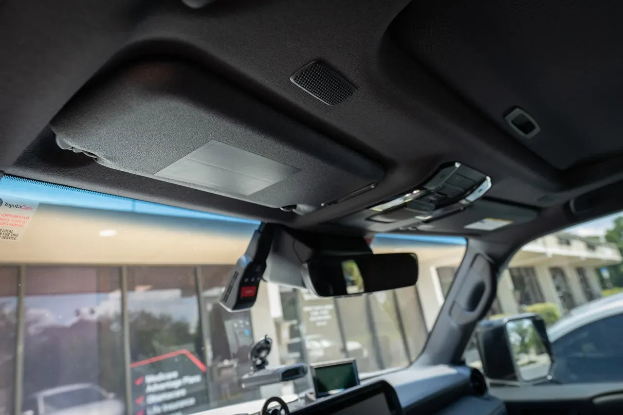 Sun Visor Warning Overlays - 2024+ Land Cruiser / GX 550 StickerFab