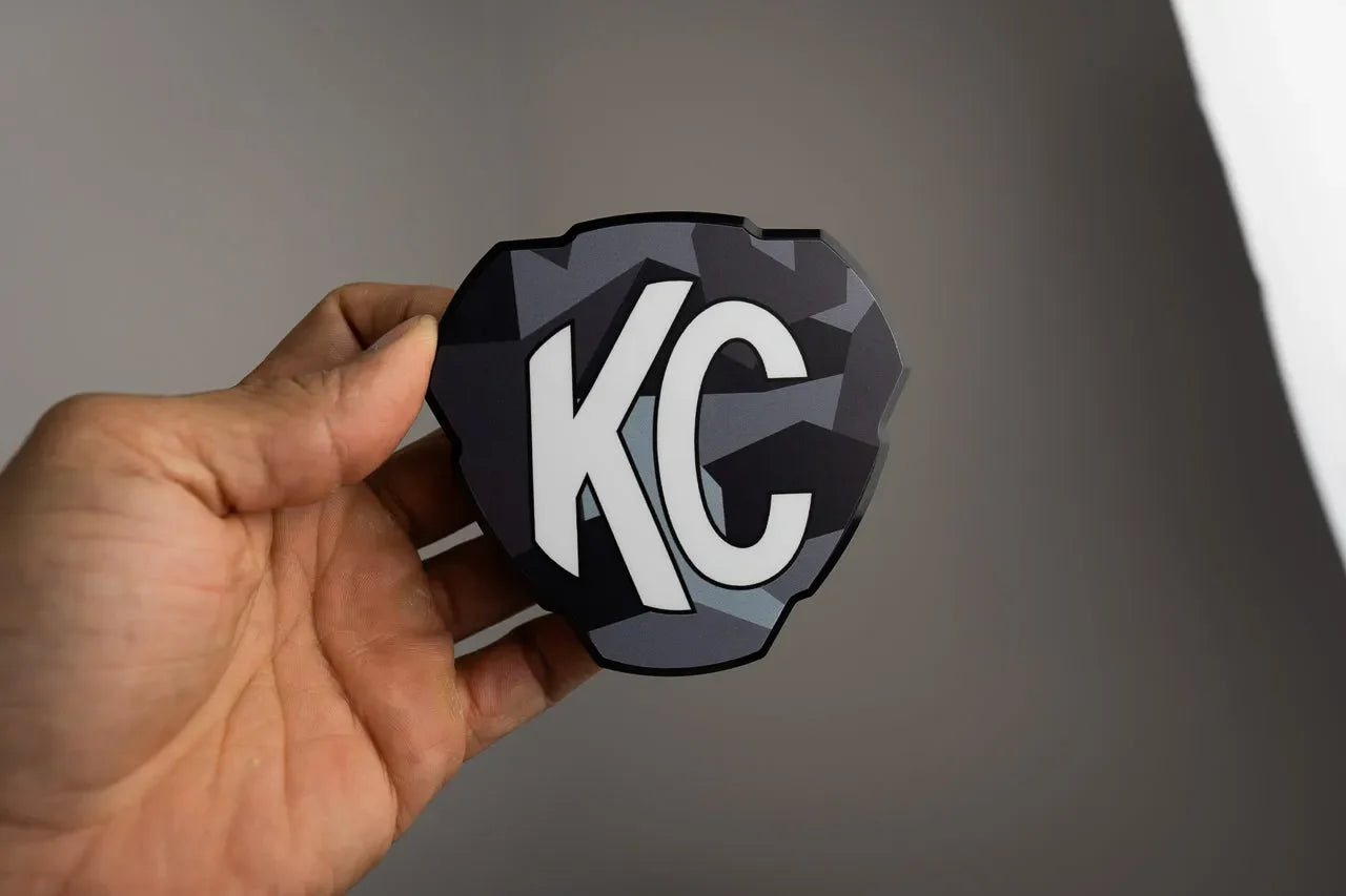 KC HiLITES Flex Era 3 Cover Overlays - Universal StickerFab