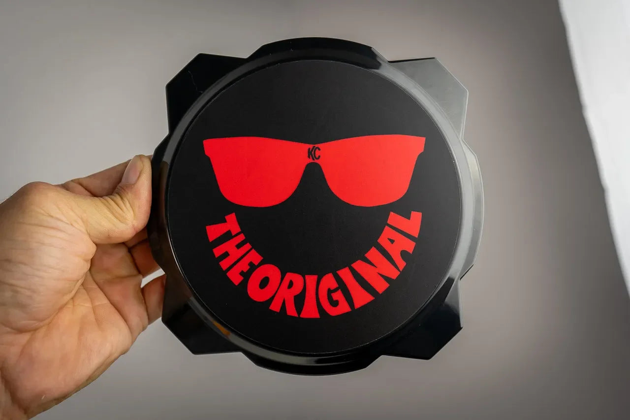 KC HiLITES Pro6 / Titan Gravity Light Cover Overlays - Universal StickerFab