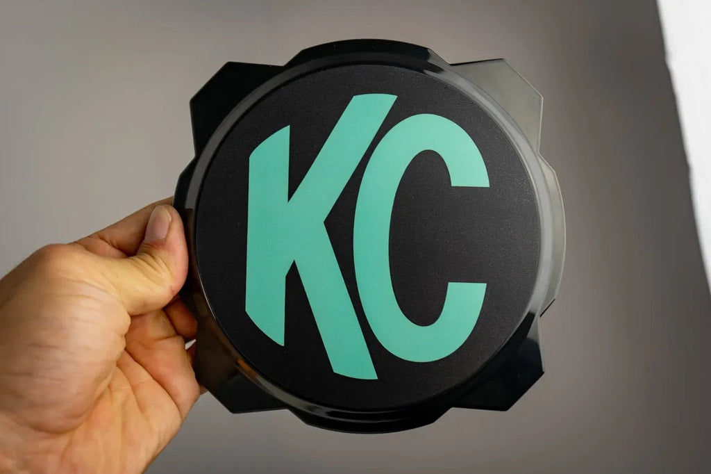 KC HiLITES Era 4 ROUND Series Light Cover Overlays - Universal StickerFab