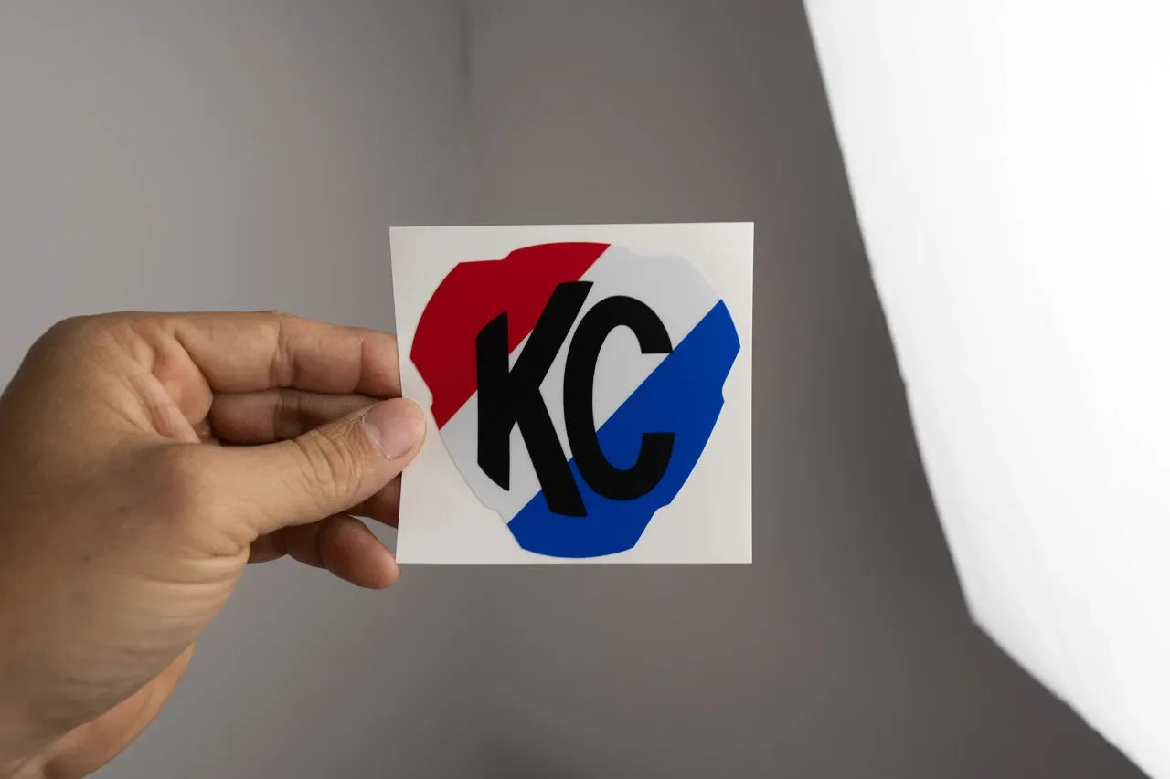 KC HiLITES Flex Era 3 Cover Overlays - Universal StickerFab