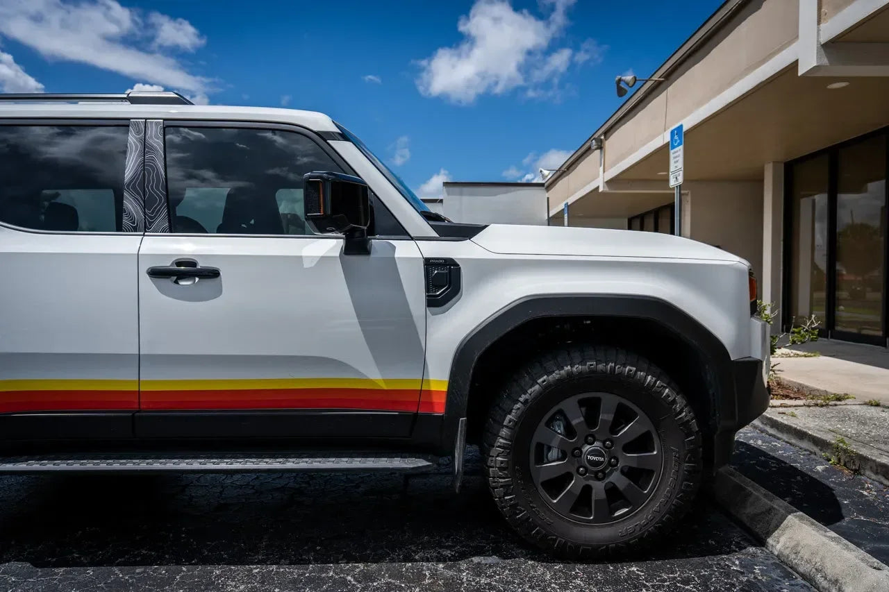 M Style Fender Add Ons Only - 2024+ Land Cruiser StickerFab