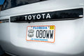 TOYOTA Emergency Reflective Rear Tailgate Emblem Overlays - 2024+ Land Cruiser StickerFab
