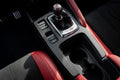 3D Carbon Fiber Manual Shifter Trim Overlay - 2023+ Integra 6MT / 2022+ Civic 6MT StickerFab