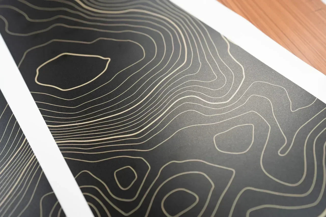 Topographic B Pillar Overlays - 2024+ Ranger StickerFab