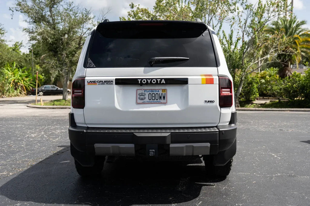 TURBO Acrylic Laser Series Tailgate Badge - 2024+ Land Cruiser / Tacoma / 2025+ 4Runner StickerFab