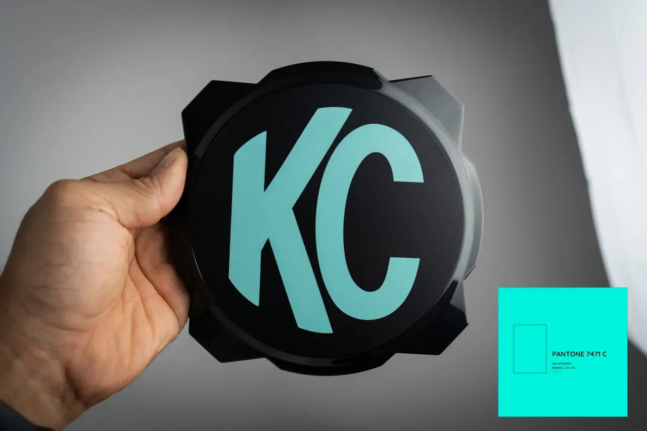 KC HiLITES Pro6 / Titan Gravity Light Cover Overlays - Universal StickerFab