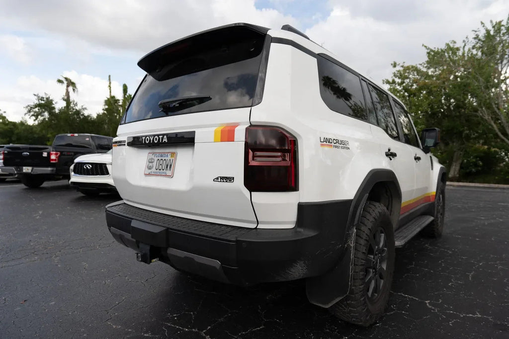 FULL TIME 4WD Acrylic Laser Series Tailgate Badge - 2024+ Land Cruiser / GX550 / 2025+ 4Runner Limited StickerFab