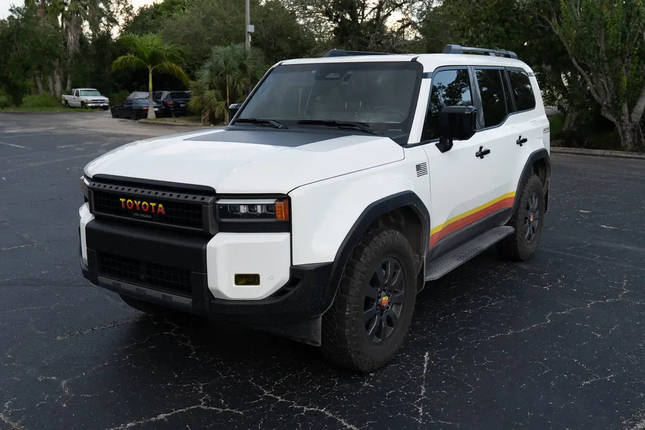 Hood Overlay 1.0 - 2024+ Land Cruiser StickerFab