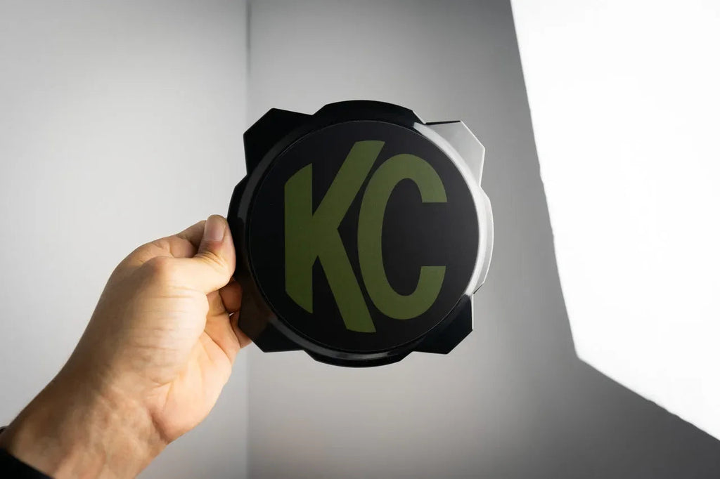 KC HiLITES Era 4 ROUND Series Light Cover Overlays - Universal StickerFab