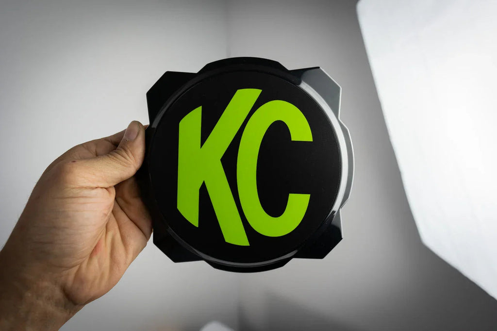 KC HiLITES Era 4 ROUND Series Light Cover Overlays - Universal StickerFab