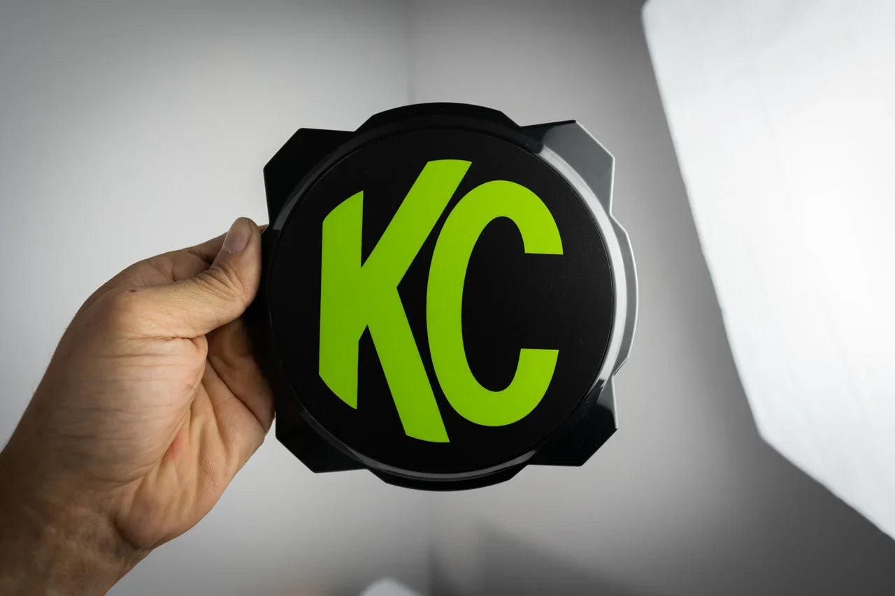 KC HiLITES Era 4 ROUND Series Light Cover Overlays - Universal StickerFab