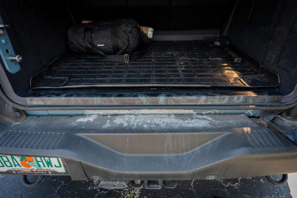 Topo Trunk Trim Overlay / Protector - 2021+ Bronco StickerFab