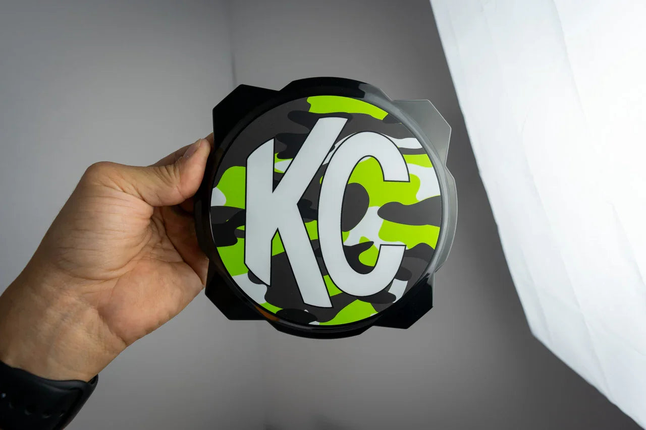 KC HiLITES Pro6 / Titan Gravity Light Cover Overlays - Universal StickerFab