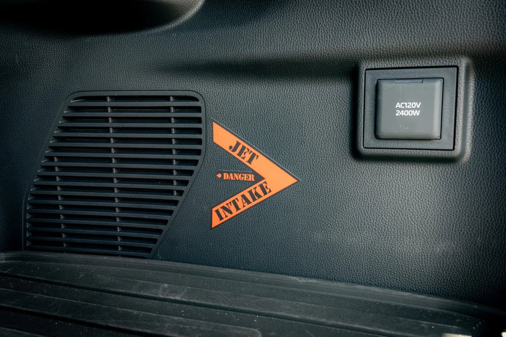 Intake Warning Stickers - 2024+ Land Cruiser StickerFab