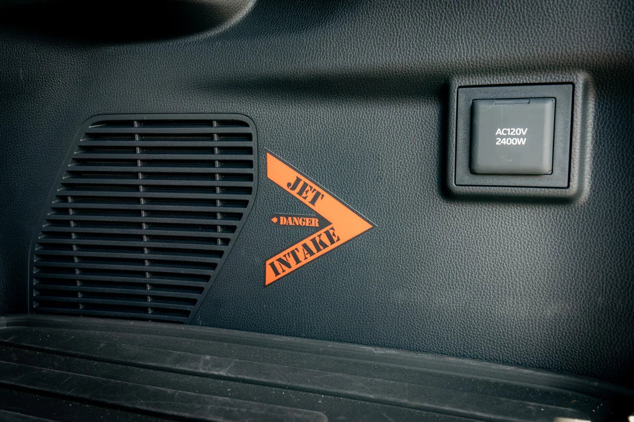 Intake Warning Stickers - 2024+ Land Cruiser StickerFab