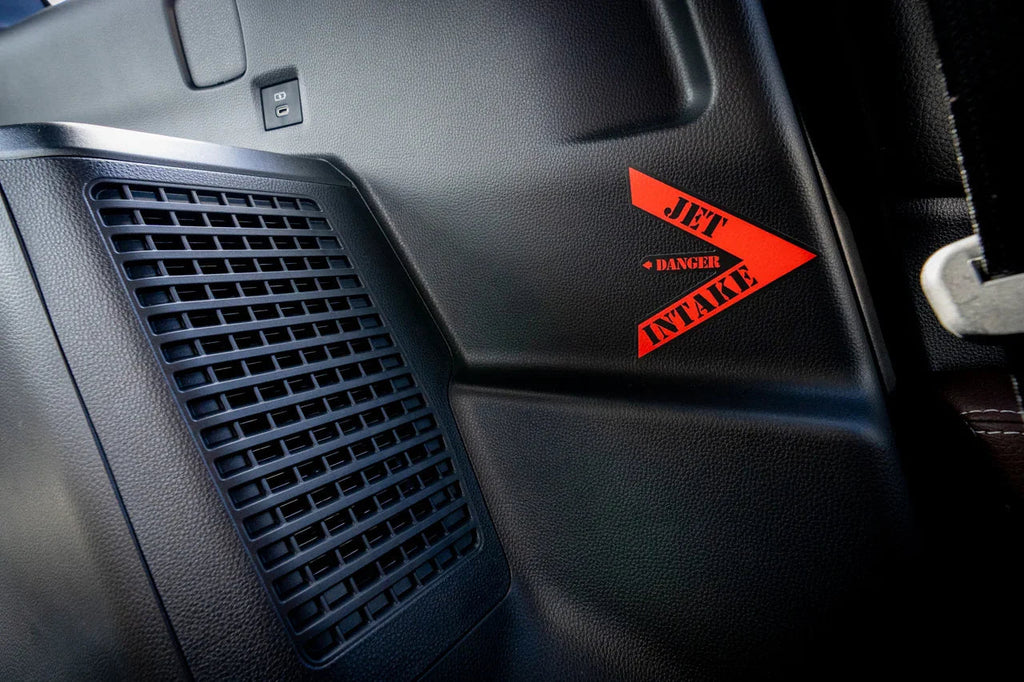 Intake Warning Stickers - 2024+ Land Cruiser StickerFab