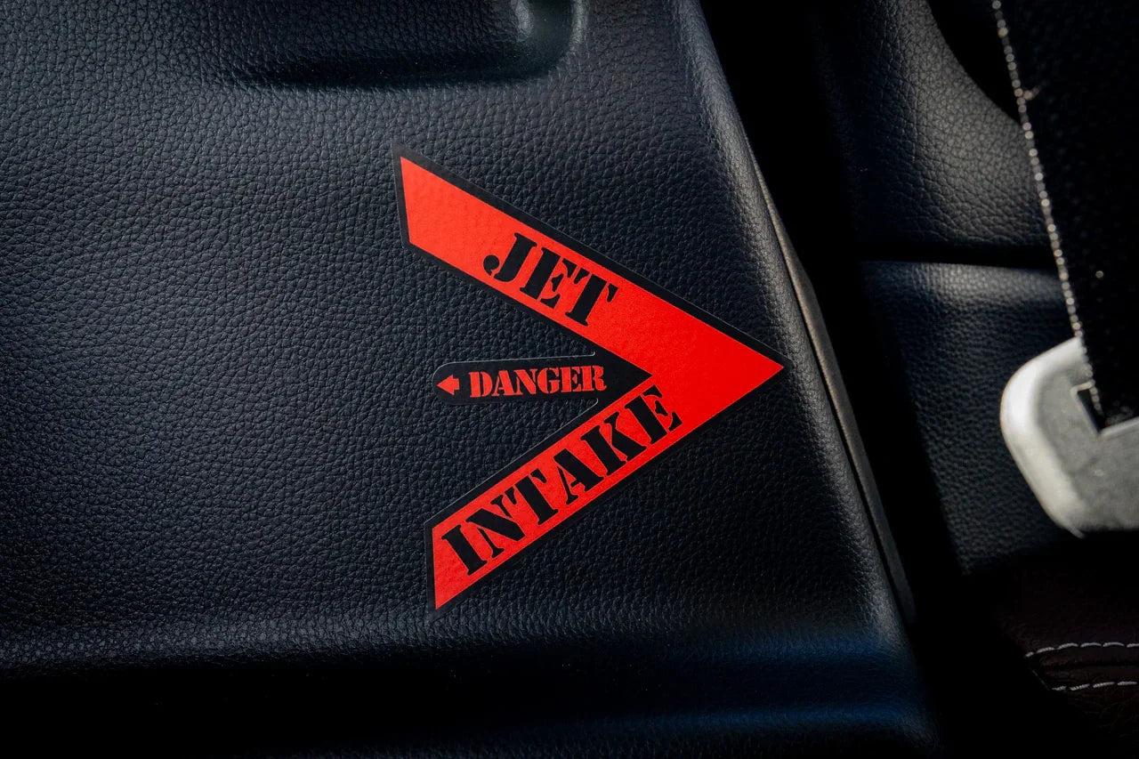 Intake Warning Stickers - 2024+ Land Cruiser StickerFab