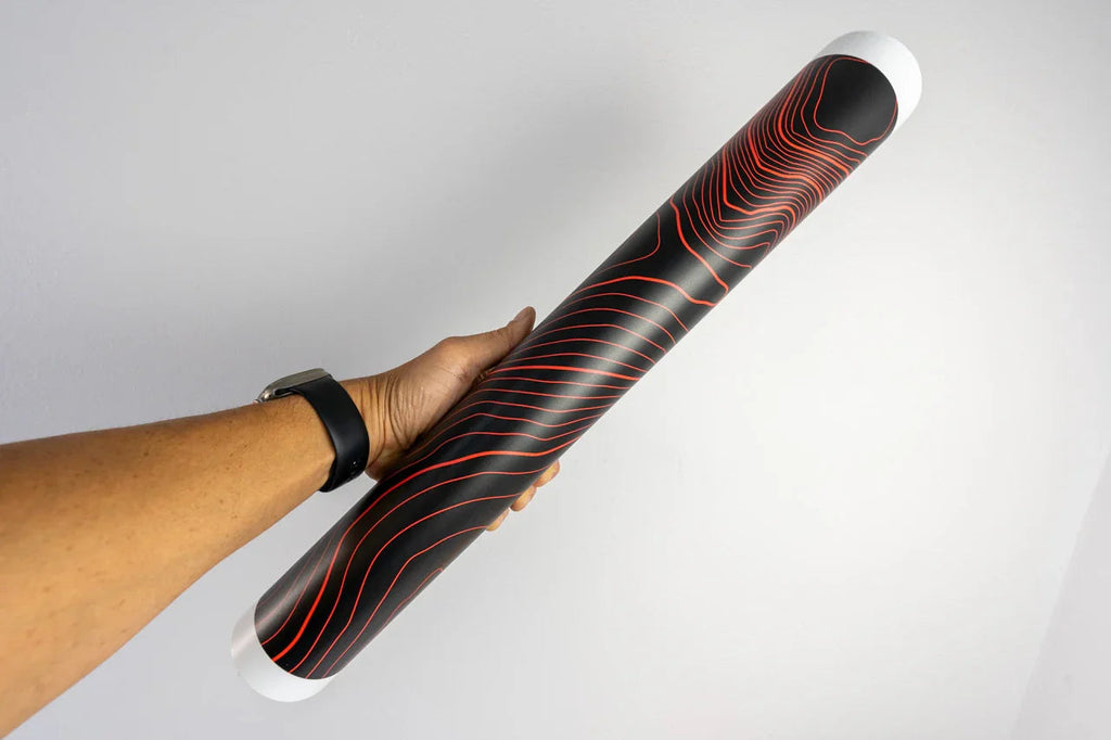 Topographic Map Premium Print Vinyl Rolls (3' or 6') - Matte Finish StickerFab