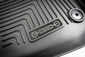 6th Gen Grille Husky Floor Mat Logo (Etched Acrylic) - 2021+ Bronco StickerFab