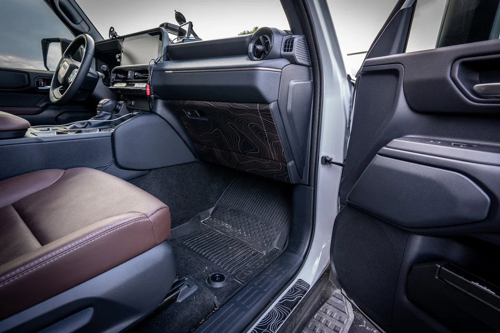 Topographic Glovebox Panel Protection - 2024+ Land Cruiser StickerFab