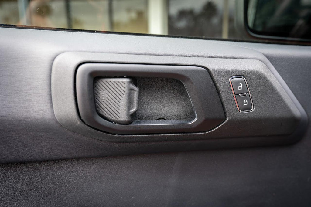 Solid Color Interior Door Handle Overlays (Printed Series) - 2021+ Bronco StickerFab