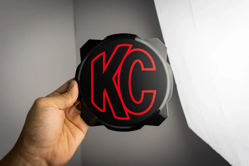 KC HiLITES Pro6 / Titan Gravity Light Cover Overlays - Universal StickerFab