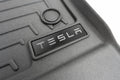 Tesla Logo Emblem for WeatherTech Floor Mats - Model S, X, 3, and Y StickerFab