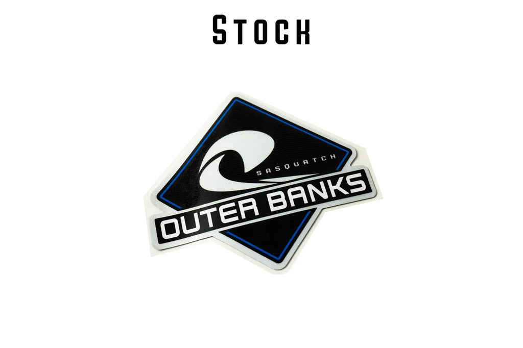 Outer Banks Fender Badge Overlays - 2021+ Bronco StickerFab