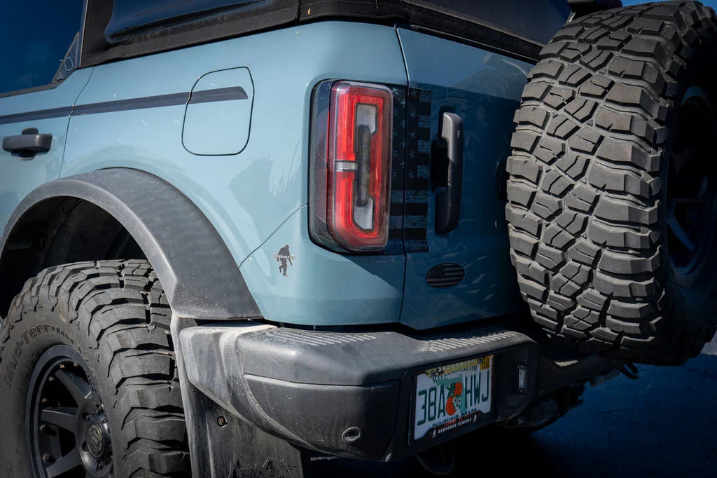Freedom Series Rear Oval Overlays - 2021+ Bronco StickerFab
