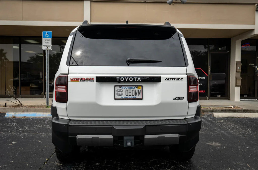 ALTITUDE LC 250 Acrylic Laser Series Tailgate Badge - 2024+ Land Cruiser StickerFab