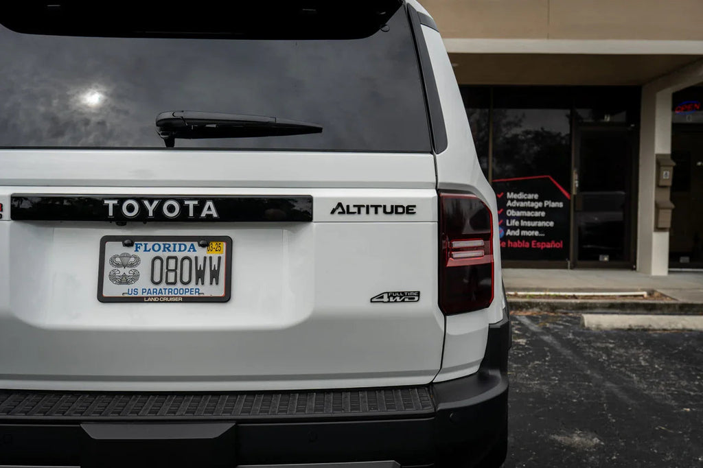 ALTITUDE LC 250 Acrylic Laser Series Tailgate Badge - 2024+ Land Cruiser StickerFab